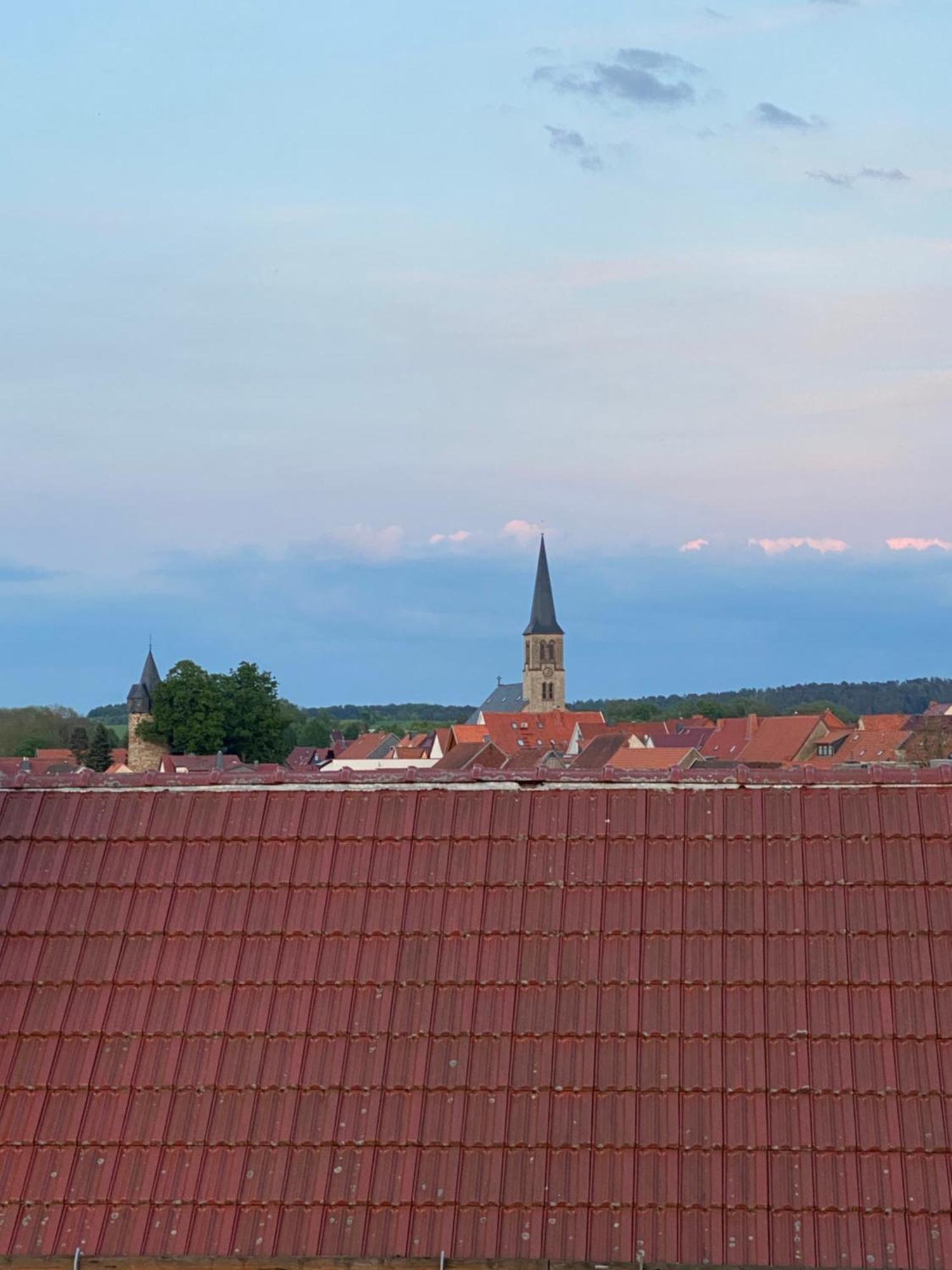 Neu Ferienwohnung Am Kloster, Laendliche Idylle Mit Der Ganzen Familie Leinefelde-Worbis Exterior photo